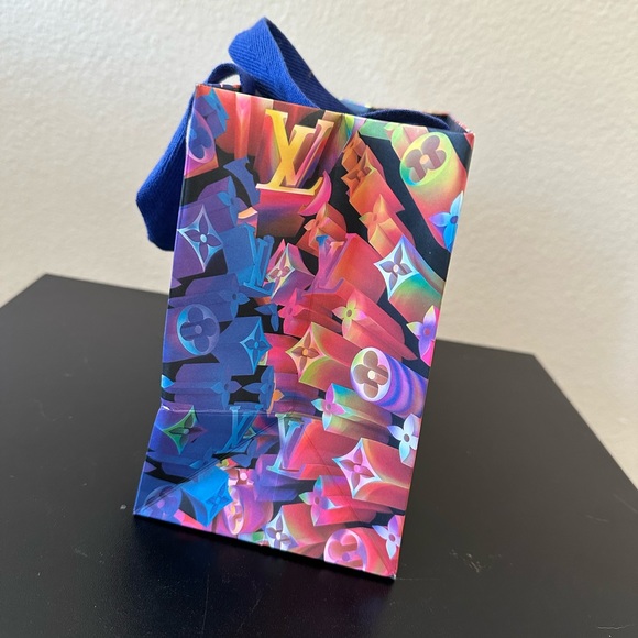 LV Louis Vuitton Small Multi Colored Shopping Bags - Picture 5 of 10